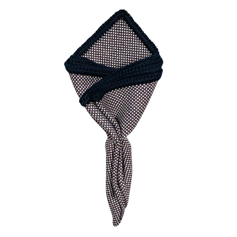 Ebony Netto with Black Signature Border sold by Sebastian Cruz Couture