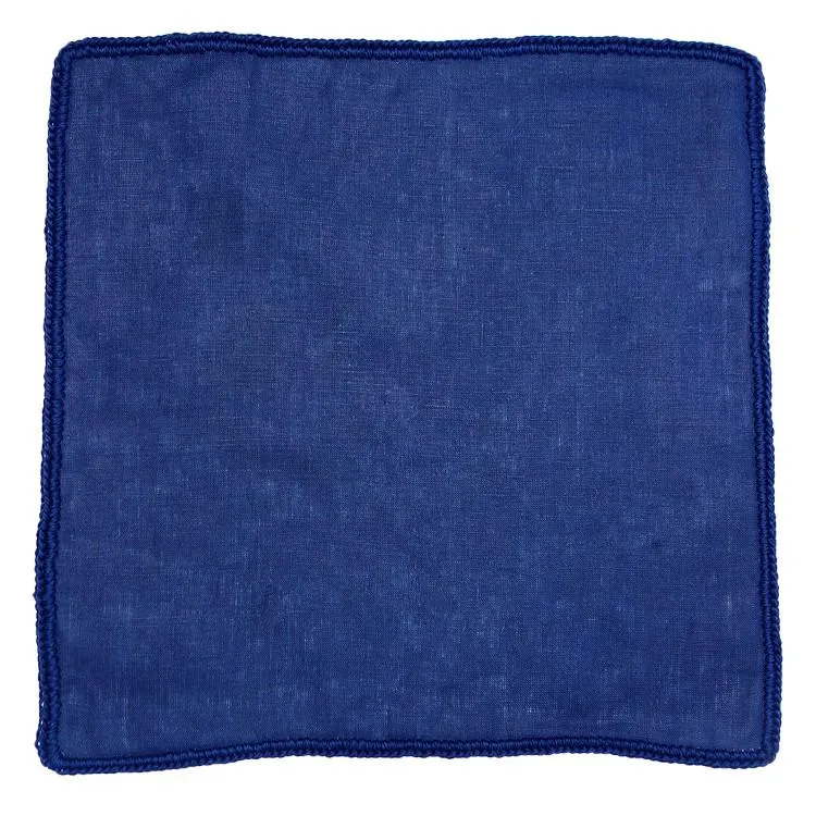 Navy Scuro with Navy Blue Signature Border sold by Sebastian Cruz Couture product image thumbnail 2