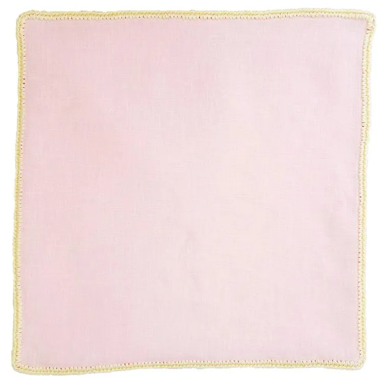 Pale Rosa with Off White Signature Border sold by Sebastian Cruz Couture product image thumbnail 2