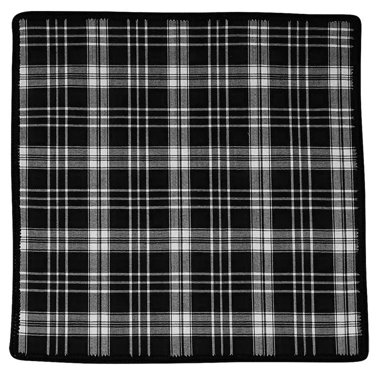 Tartan Inchiostro and Black Signature Border sold by Sebastian Cruz Couture product image thumbnail 2