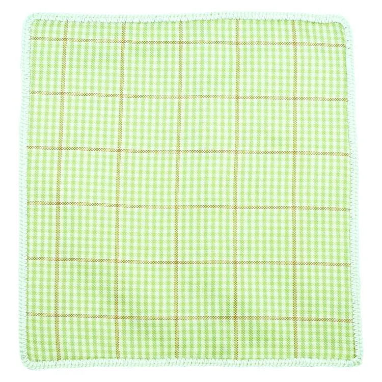 Plaid Asparagi with Off White Signature Border sold by Sebastian Cruz Couture product image thumbnail 2