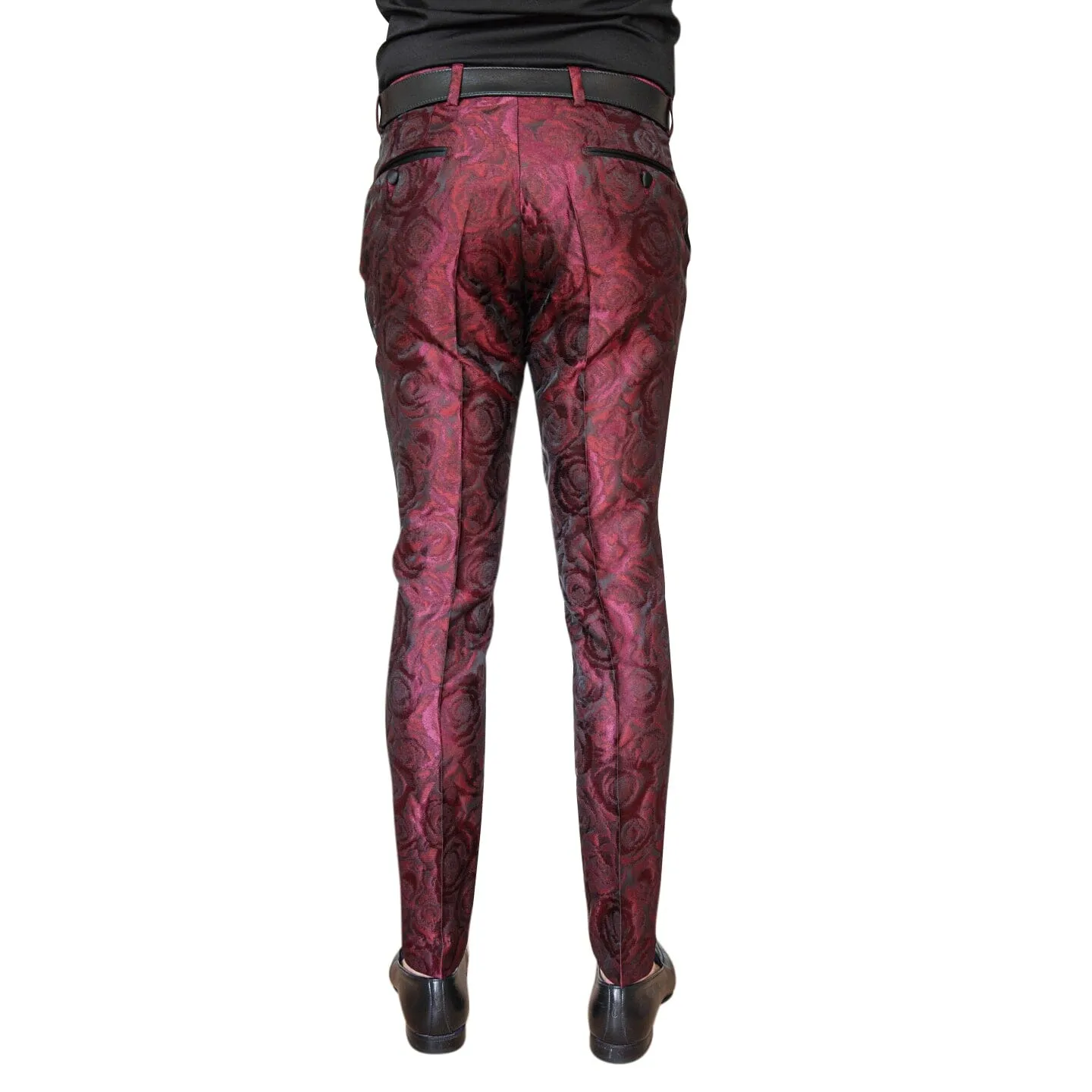 Garnet Rosa Tuxedo Trousers @ The Vault sold by Sebastian Cruz Couture product image thumbnail 4