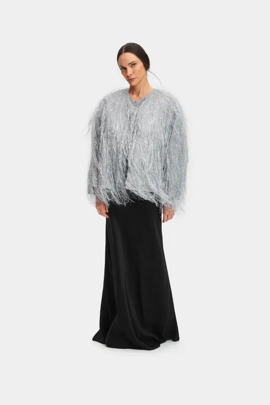Disco Fringed Metallic Jacket sold by Sleeper