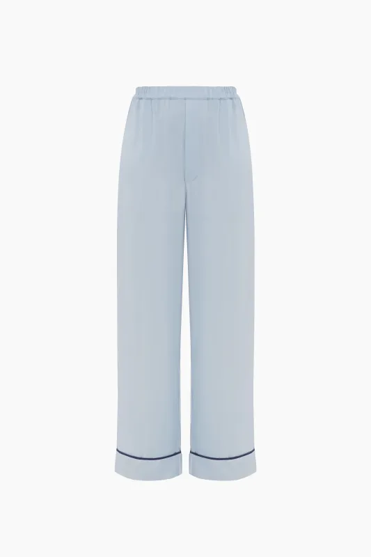 Finnegan Unisex Pajama Pants in Blue made by Sleeper