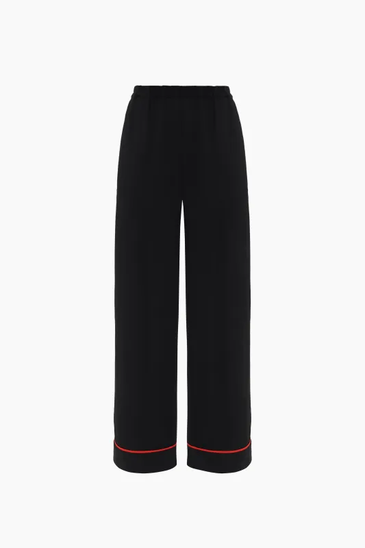Finnegan Unisex Pajama Pants in Black made by Sleeper