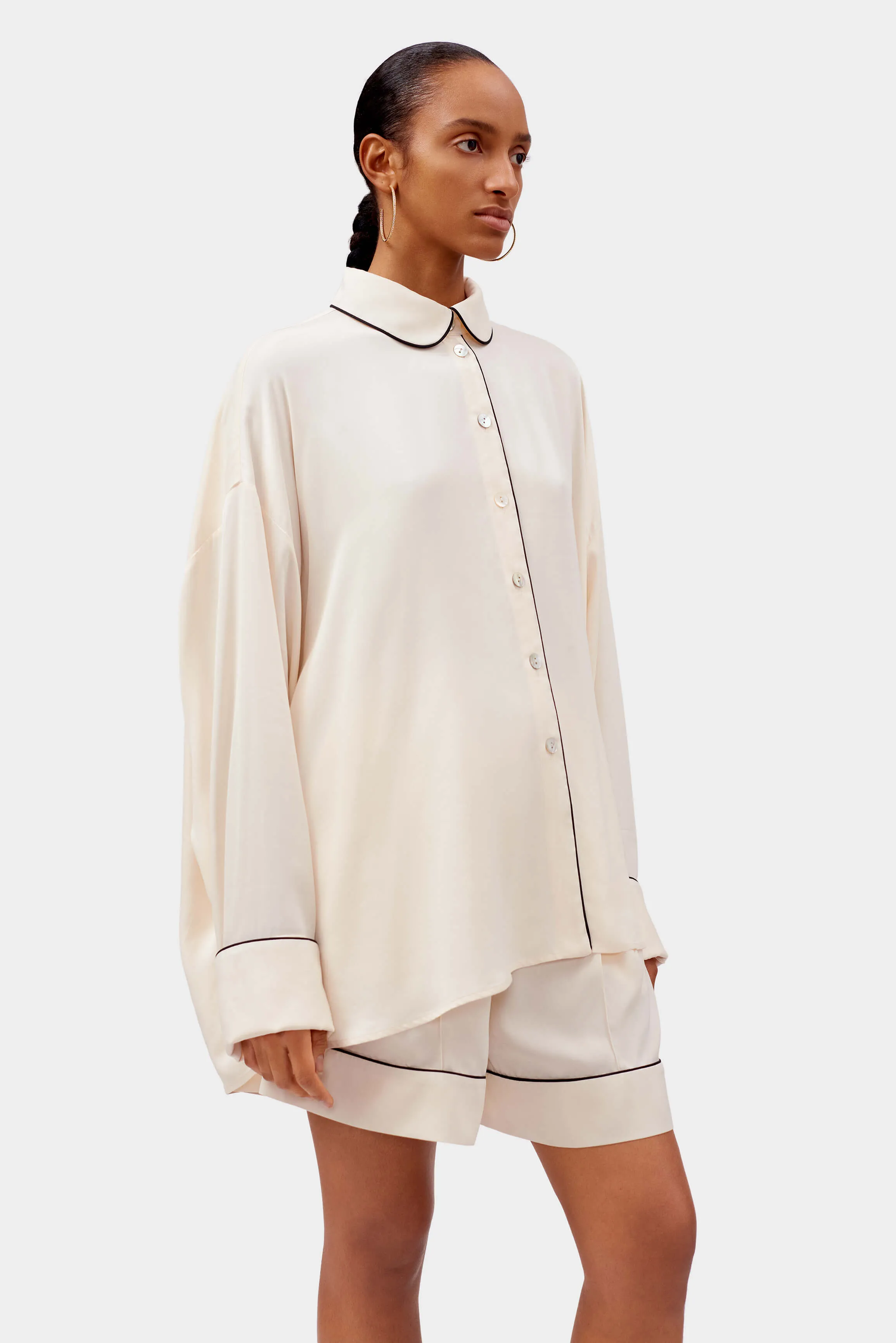 Pastelle Oversized Shirt in Off-white sold by Sleeper product image thumbnail 3