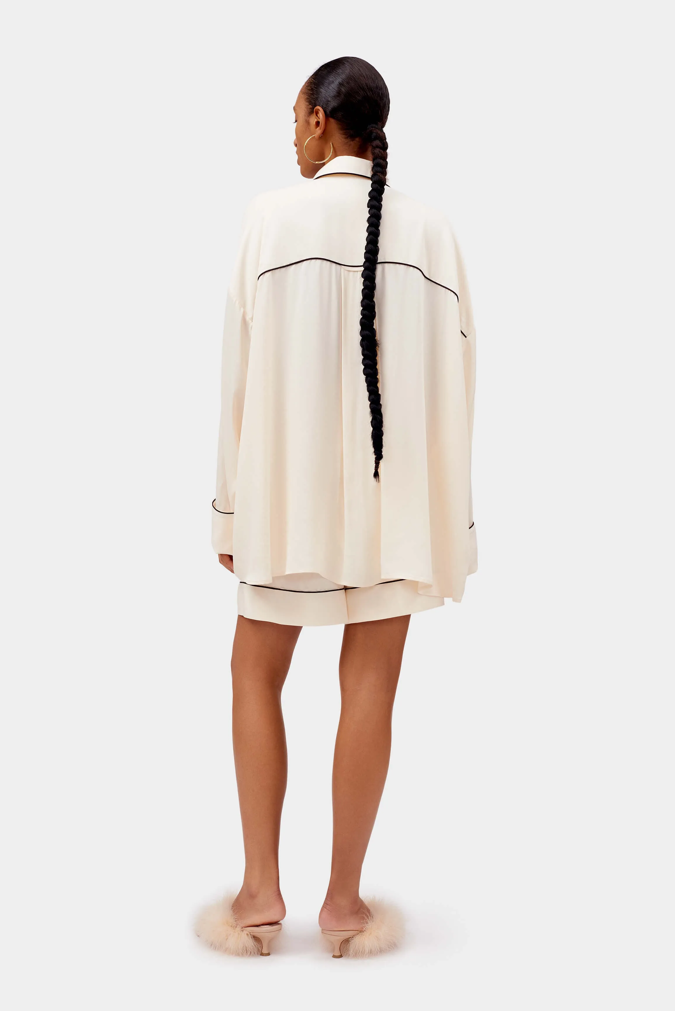 Pastelle Oversized Shirt in Off-white sold by Sleeper product image thumbnail 4