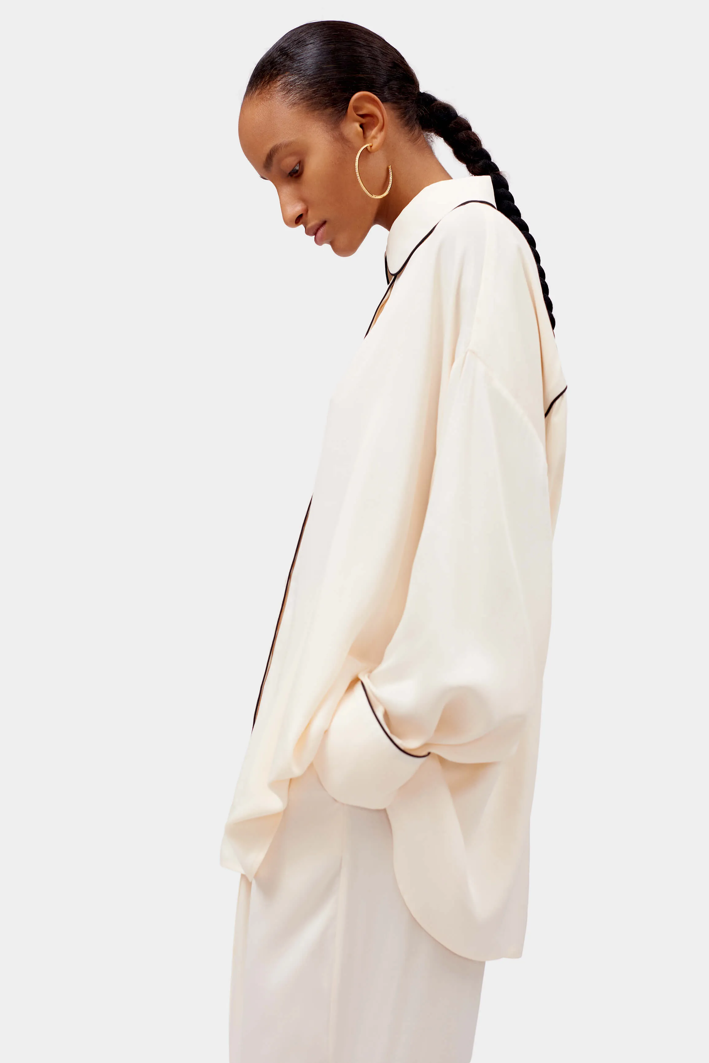 Pastelle Oversized Shirt in Off-white sold by Sleeper product image thumbnail 2