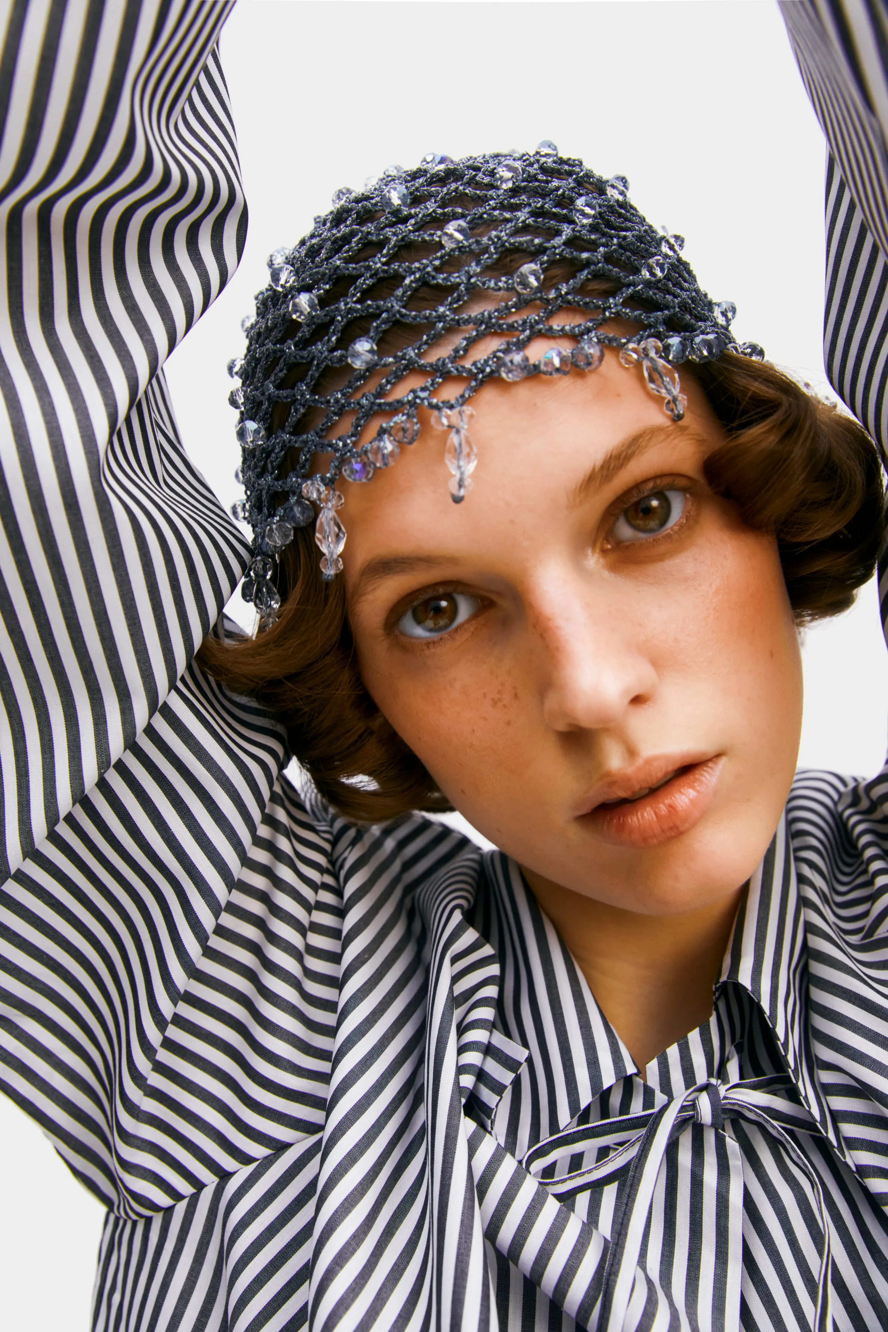 SLEEPER x Archive Studio Mystic Hat in Silver sold by Sleeper product image thumbnail 2