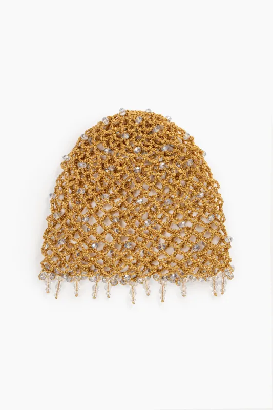 SLEEPER x Archive Studio Mystic Hat in Golden sold by Sleeper