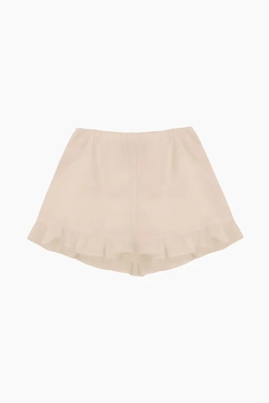 Cha-Cha Lounge Shorts with Headscarf in Beige sold by Sleeper