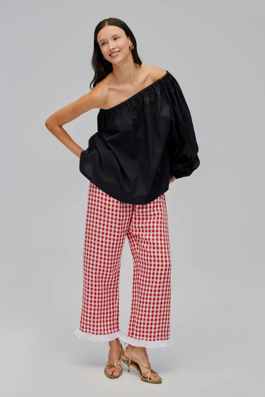 Gaia Cotton Top in Black sold by Sleeper