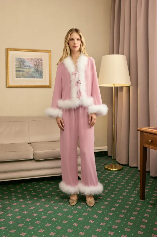 Afrodita Lounge Set in Pink made by Sleeper