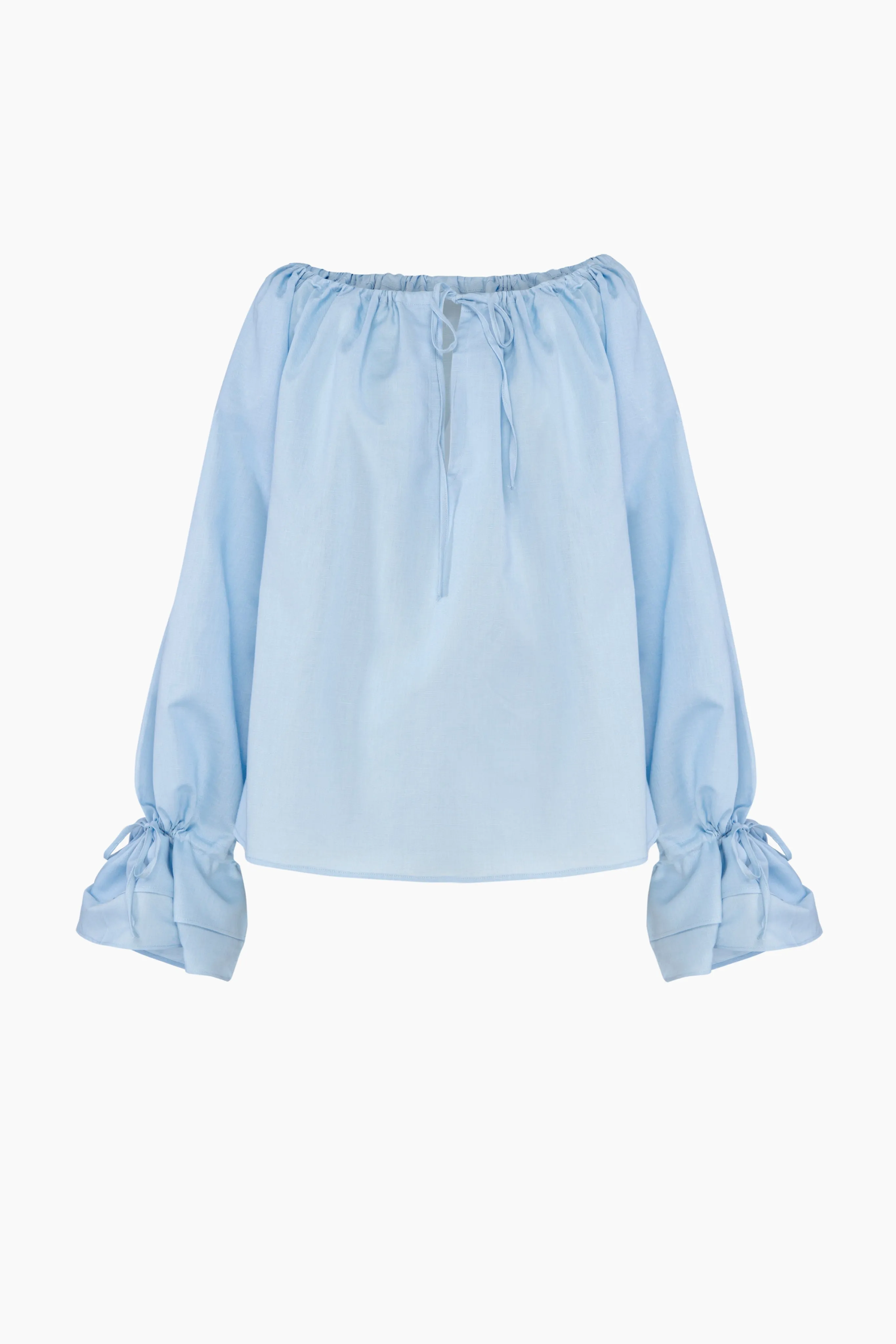 Cha-Cha Lounge Blouse in Blue sold by Sleeper product image thumbnail 5