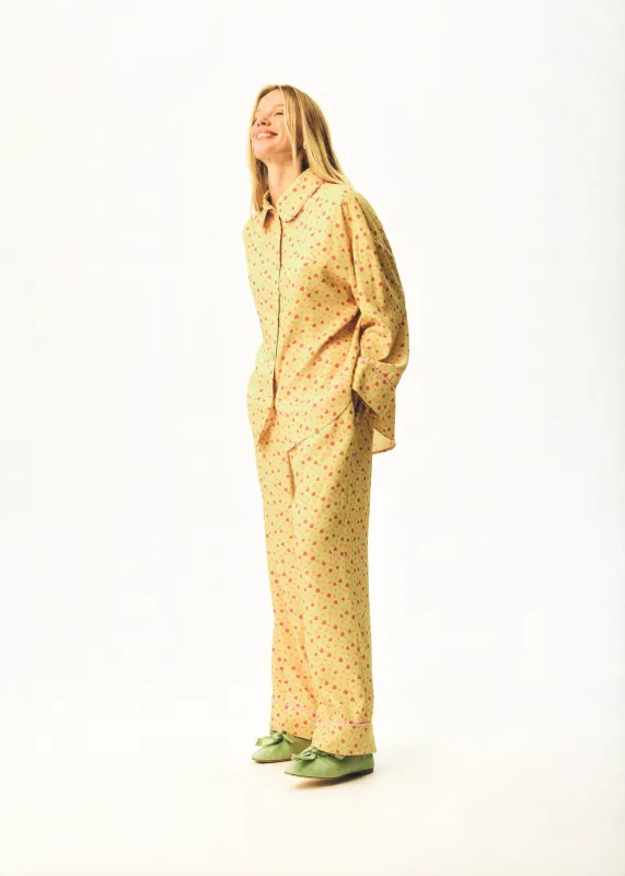 Pastelle Oversized Pants in Wild Pansies made by Sleeper