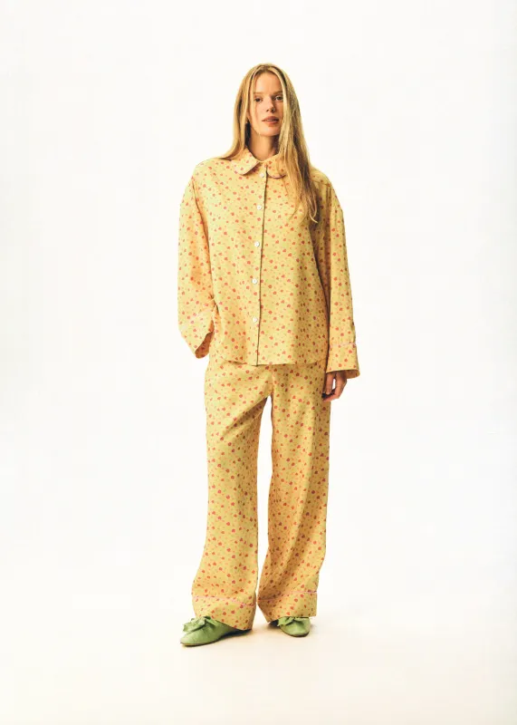 Pastelle Oversized Shirt in Wild Pansies made by Sleeper