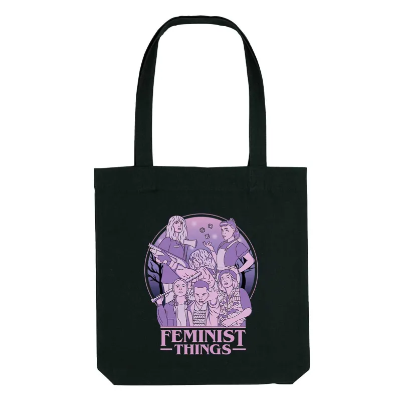 Feminist Things Strong as Hell Tote Bag sold by The Spark Company
