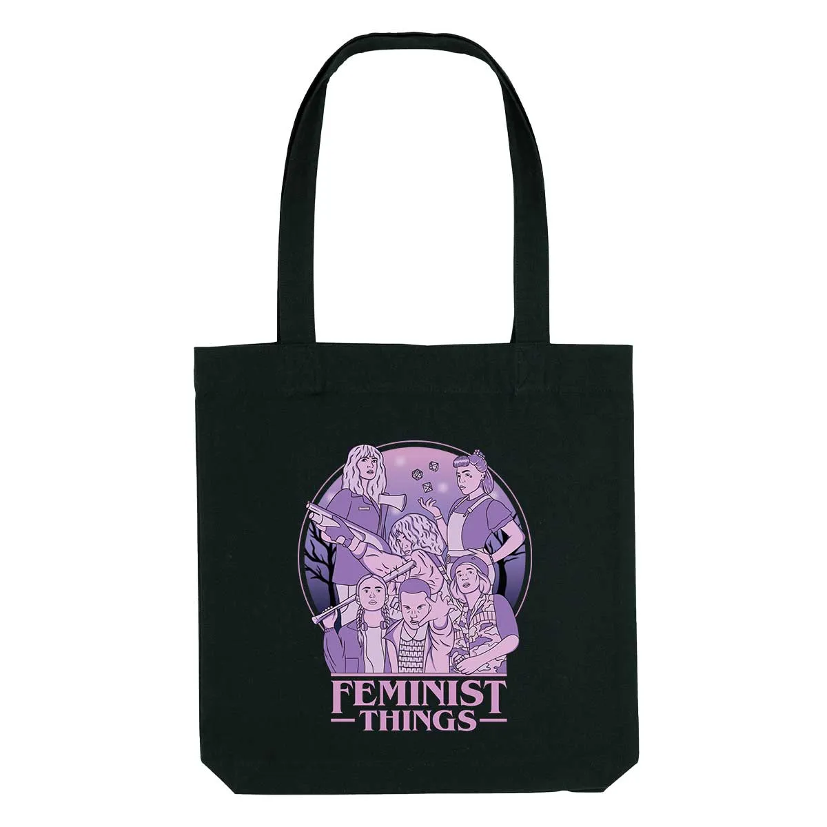 Feminist Things Strong as Hell Tote Bag sold by The Spark Company