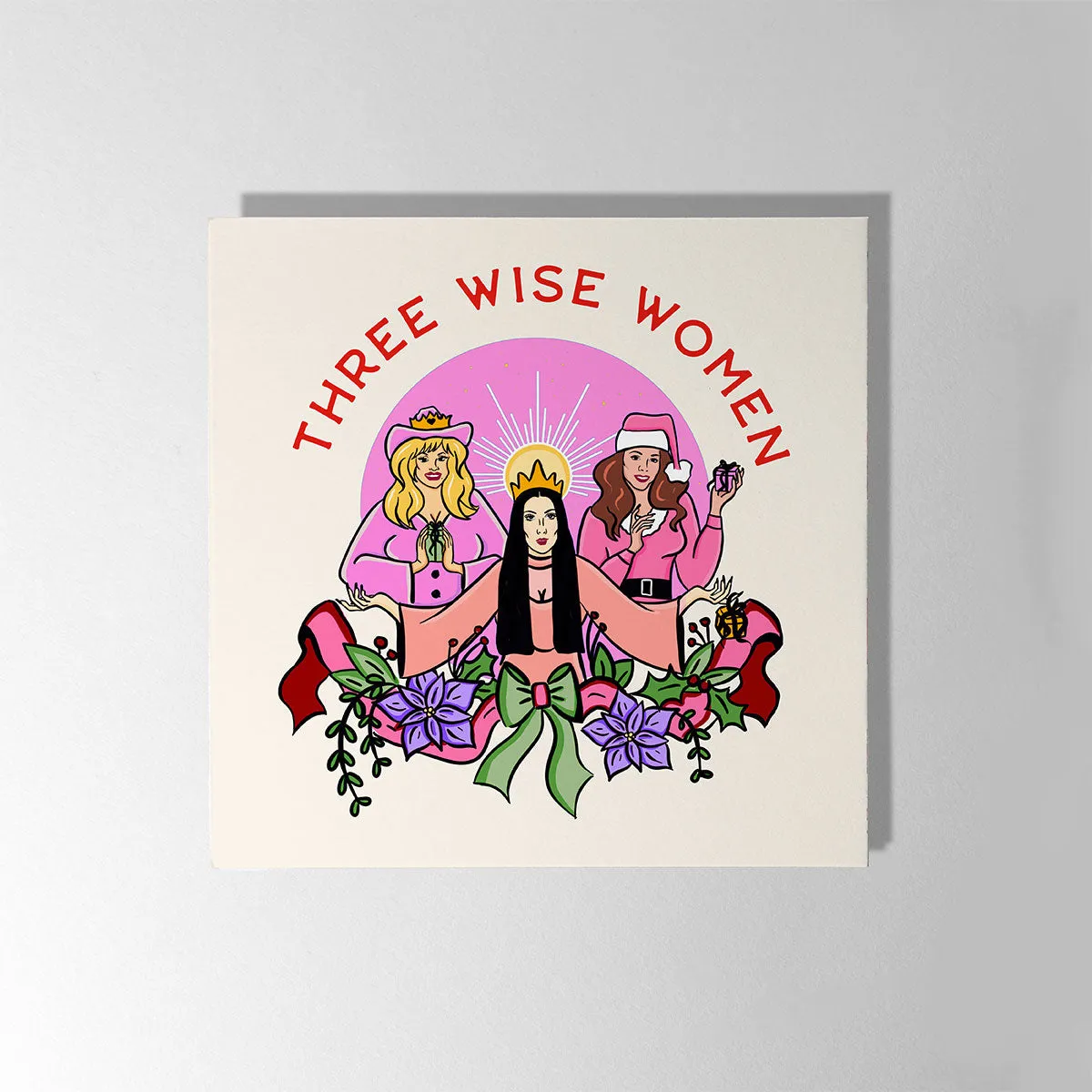 Mixed Feminist Christmas Cards (5 Pack) sold by The Spark Company product image thumbnail 3