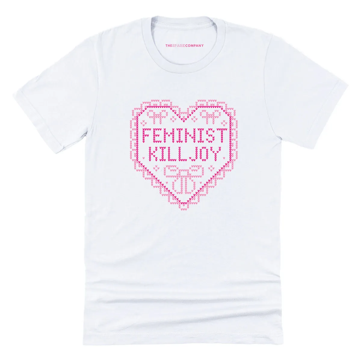 Feminist Killjoy Ugly Christmas T-Shirt sold by The Spark Company product image thumbnail 3