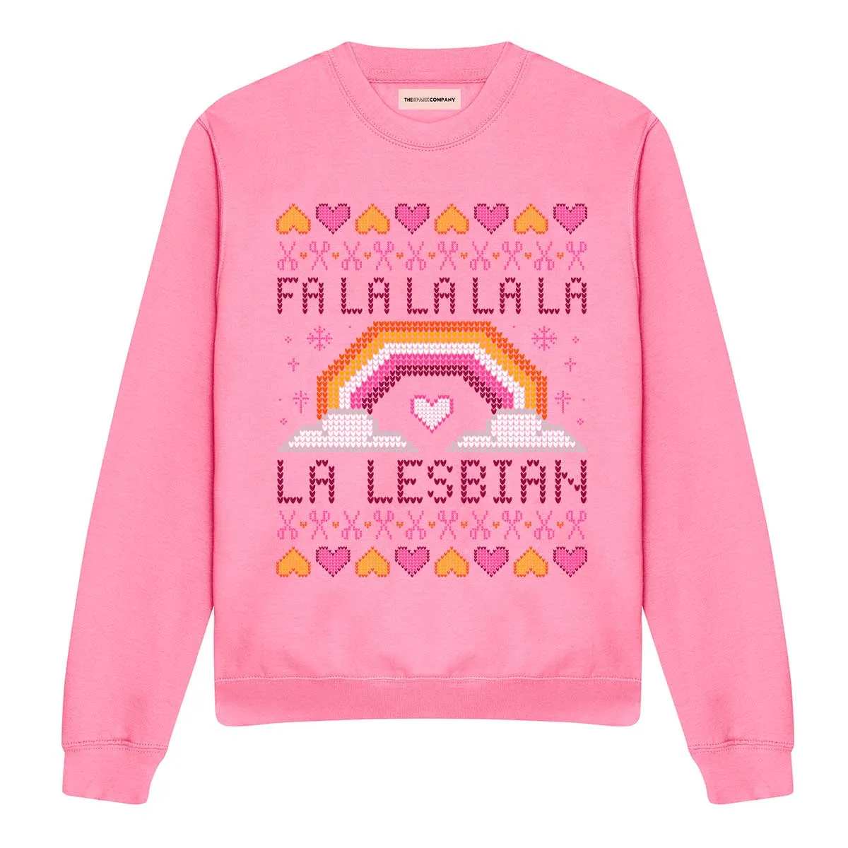 Fa-La-La Lesbian Ugly Christmas Jumper sold by The Spark Company product image thumbnail 5