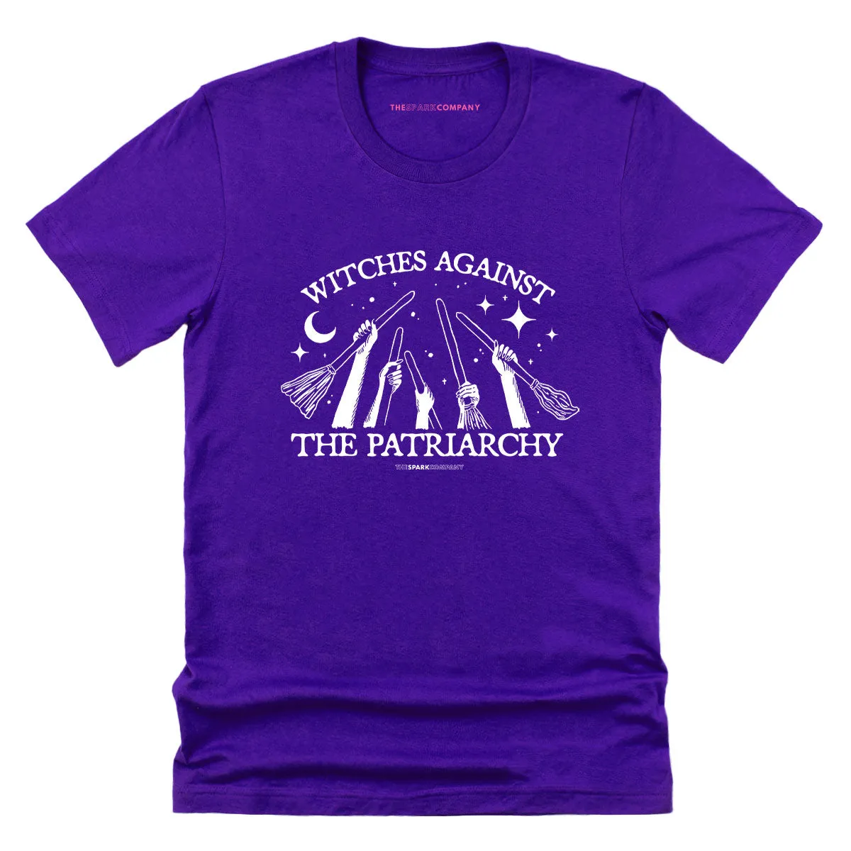 Witches Against Patriarchy T-Shirt sold by The Spark Company product image thumbnail 4