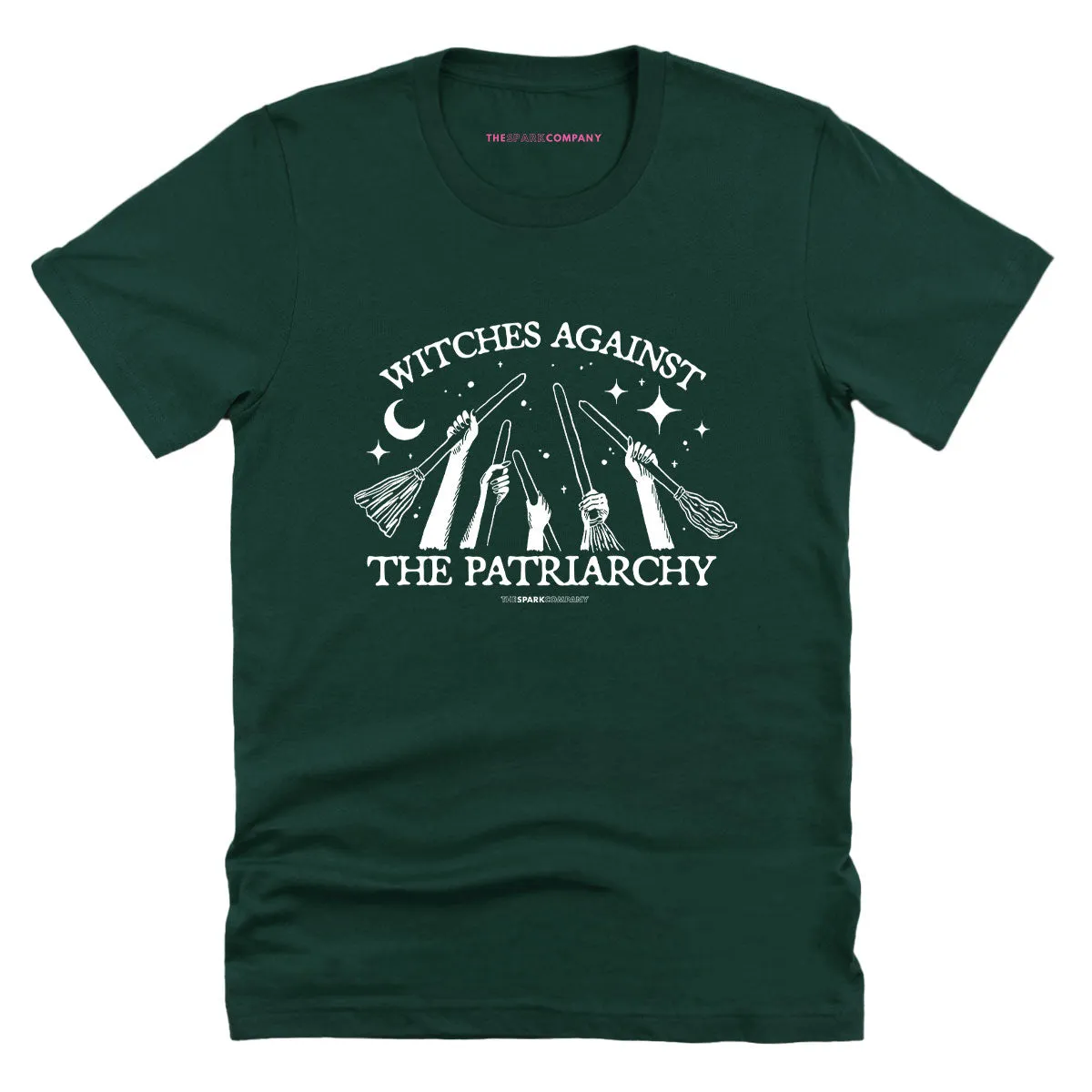 Witches Against Patriarchy T-Shirt sold by The Spark Company product image thumbnail 3
