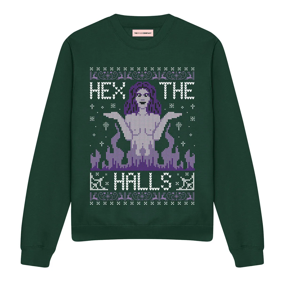 Hex The Halls Ugly Christmas Jumper sold by The Spark Company product image thumbnail 3