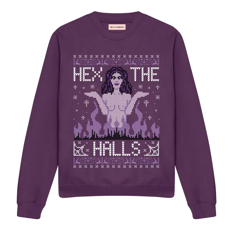 Hex The Halls Ugly Christmas Jumper sold by The Spark Company