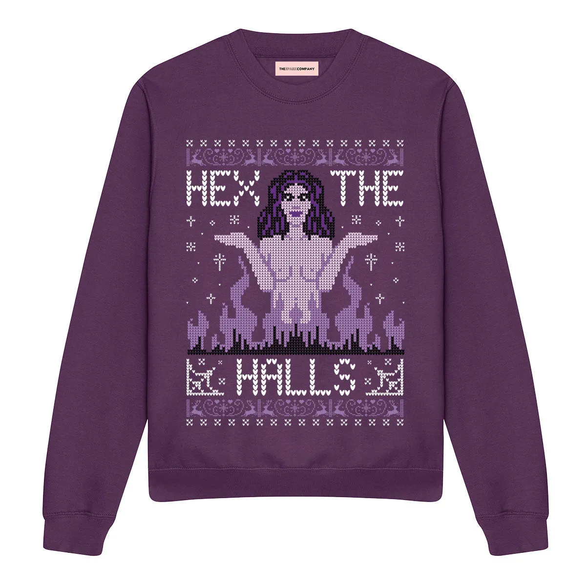 Hex The Halls Ugly Christmas Jumper sold by The Spark Company