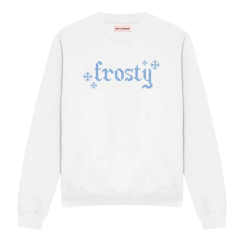 Frosty Ugly Christmas Jumper sold by The Spark Company