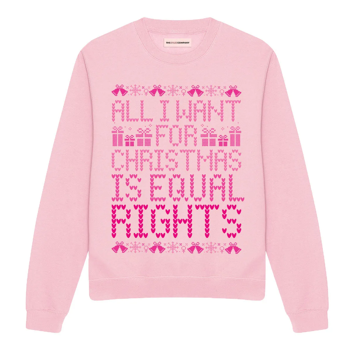 All I Want For Christmas Is Equal Rights Ugly Christmas Jumper sold by The Spark Company