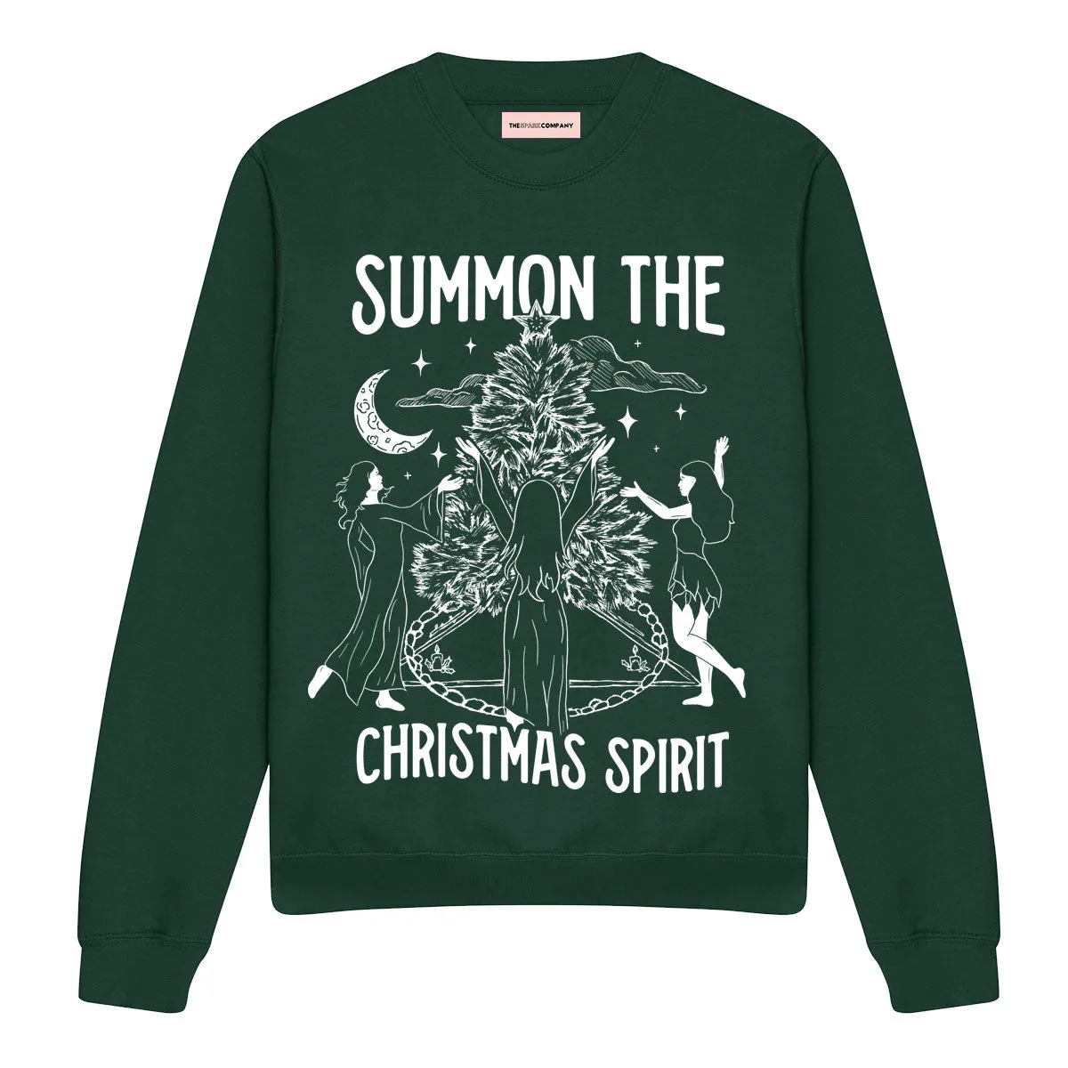 Summon The Christmas Spirit Ugly Christmas Jumper sold by The Spark Company product image thumbnail 4