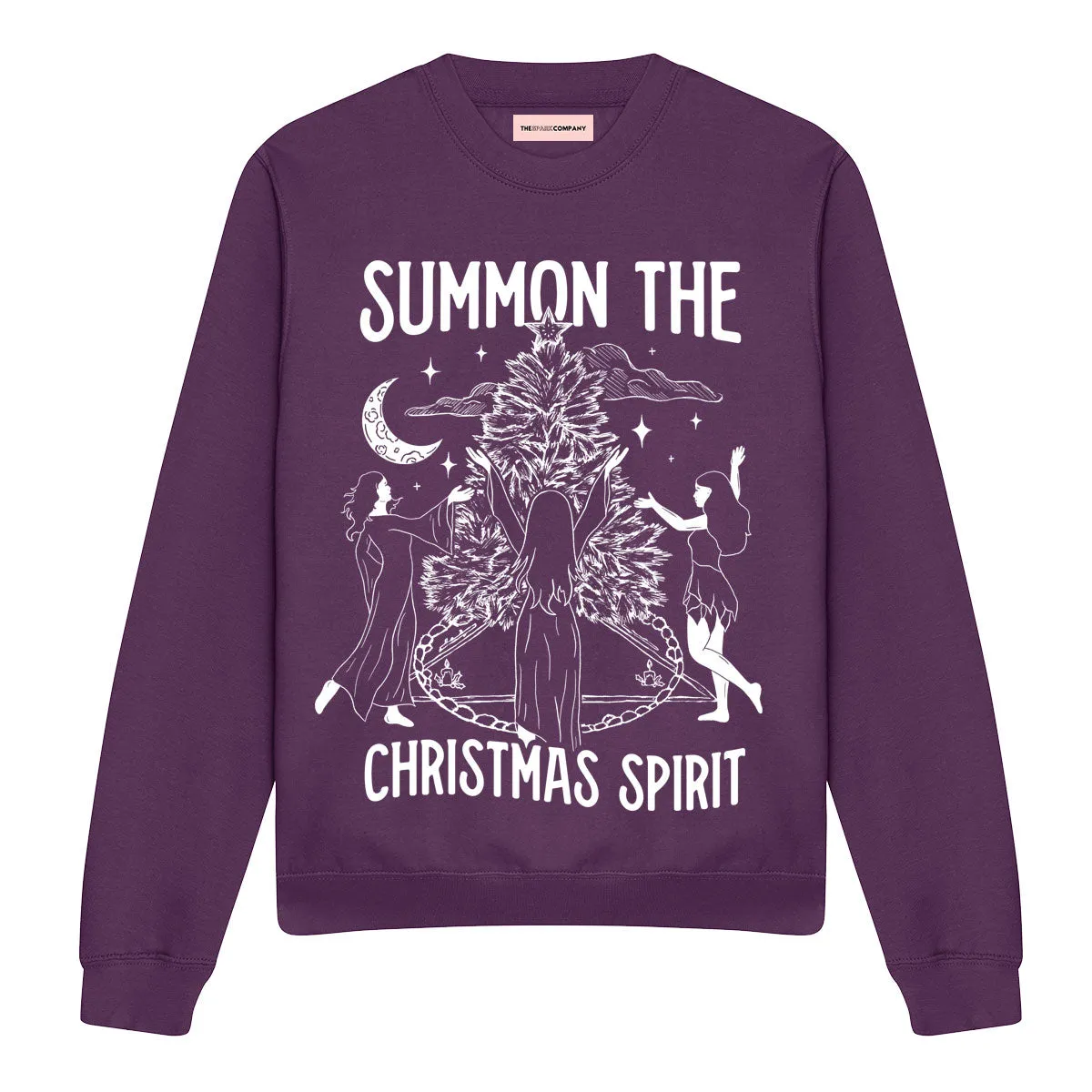 Summon The Christmas Spirit Ugly Christmas Jumper sold by The Spark Company product image thumbnail 3