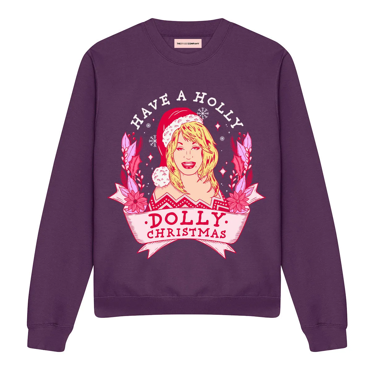 Holly Dolly Christmas Ugly Christmas Jumper sold by The Spark Company product image thumbnail 2