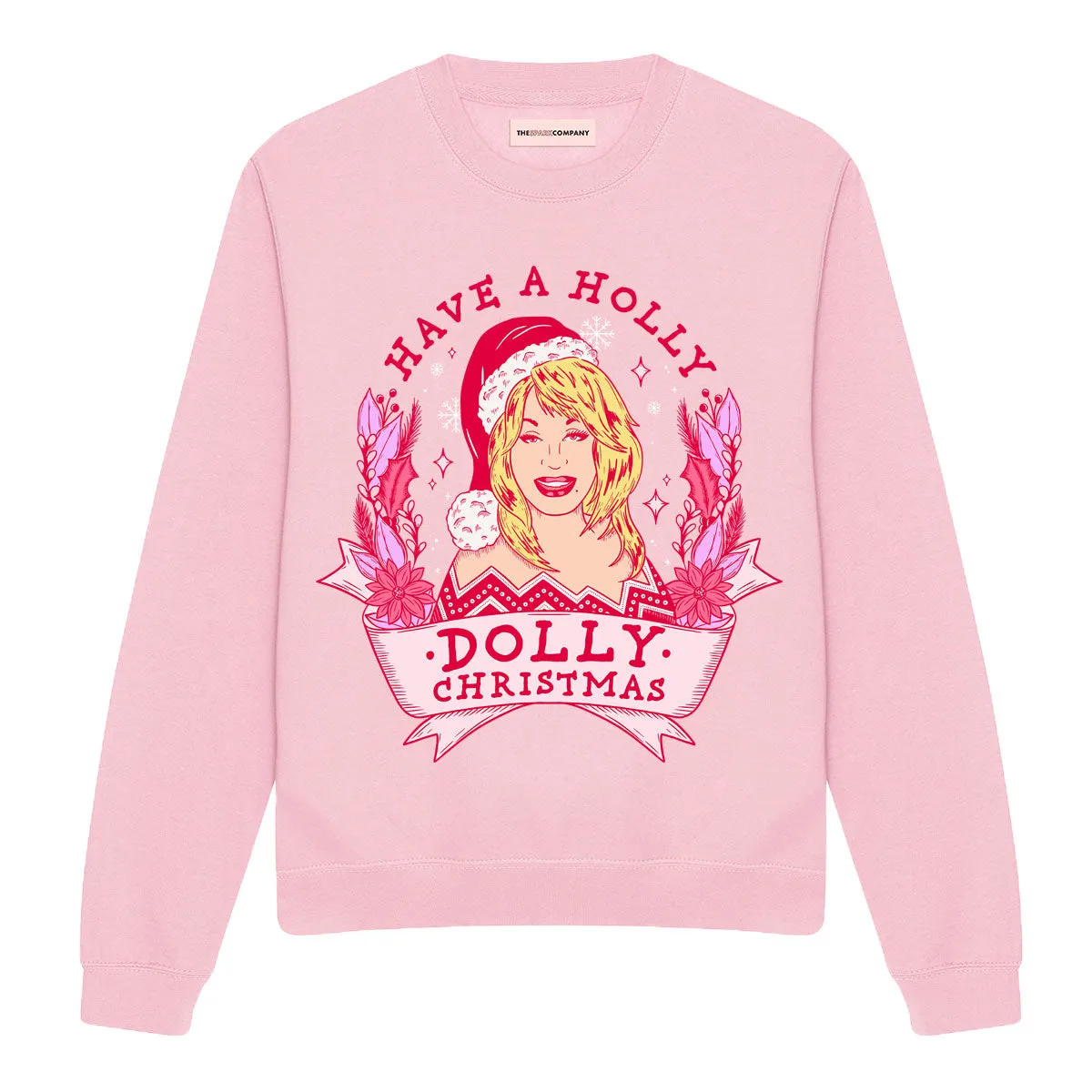 Holly Dolly Christmas Ugly Christmas Jumper sold by The Spark Company product image thumbnail 4