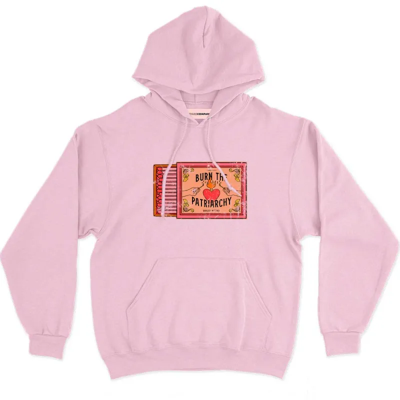 Burn The Patriarchy Hoodie sold by The Spark Company