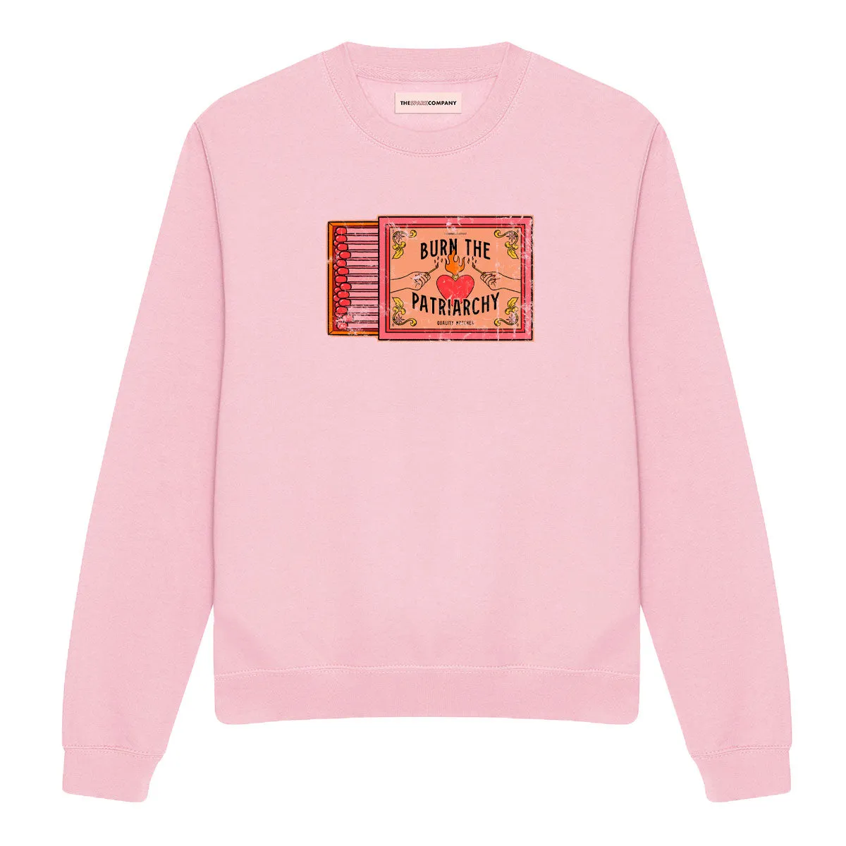 Burn The Patriarchy Sweatshirt sold by The Spark Company product image thumbnail 3