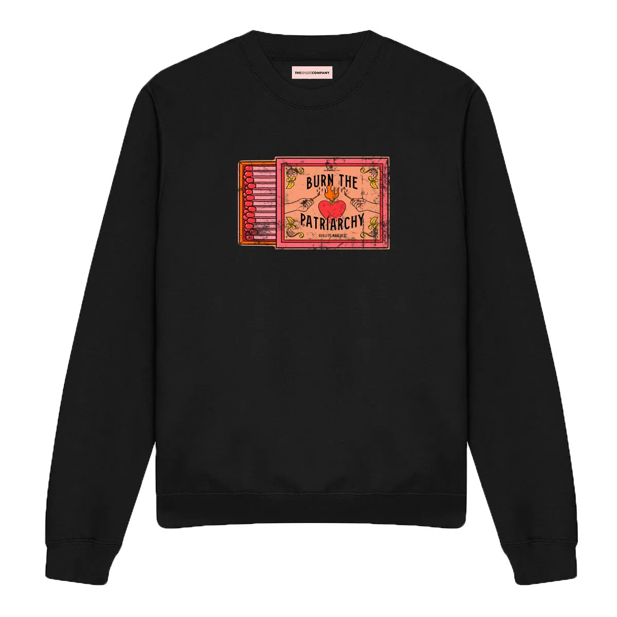 Burn The Patriarchy Sweatshirt sold by The Spark Company