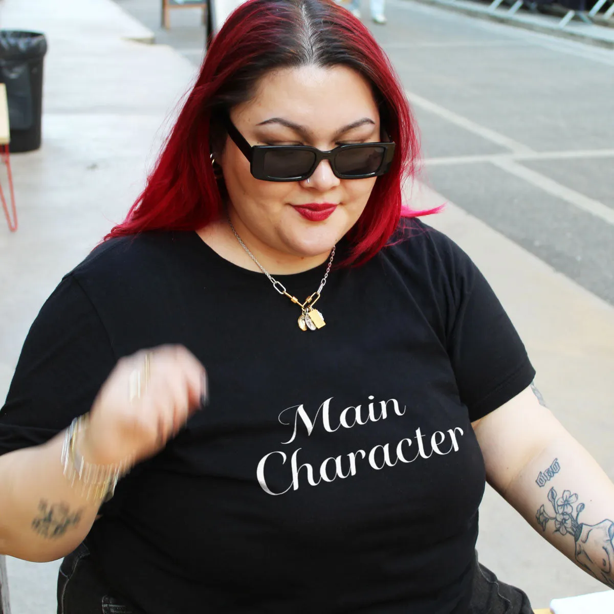 Main Character T-Shirt sold by The Spark Company product image thumbnail 2