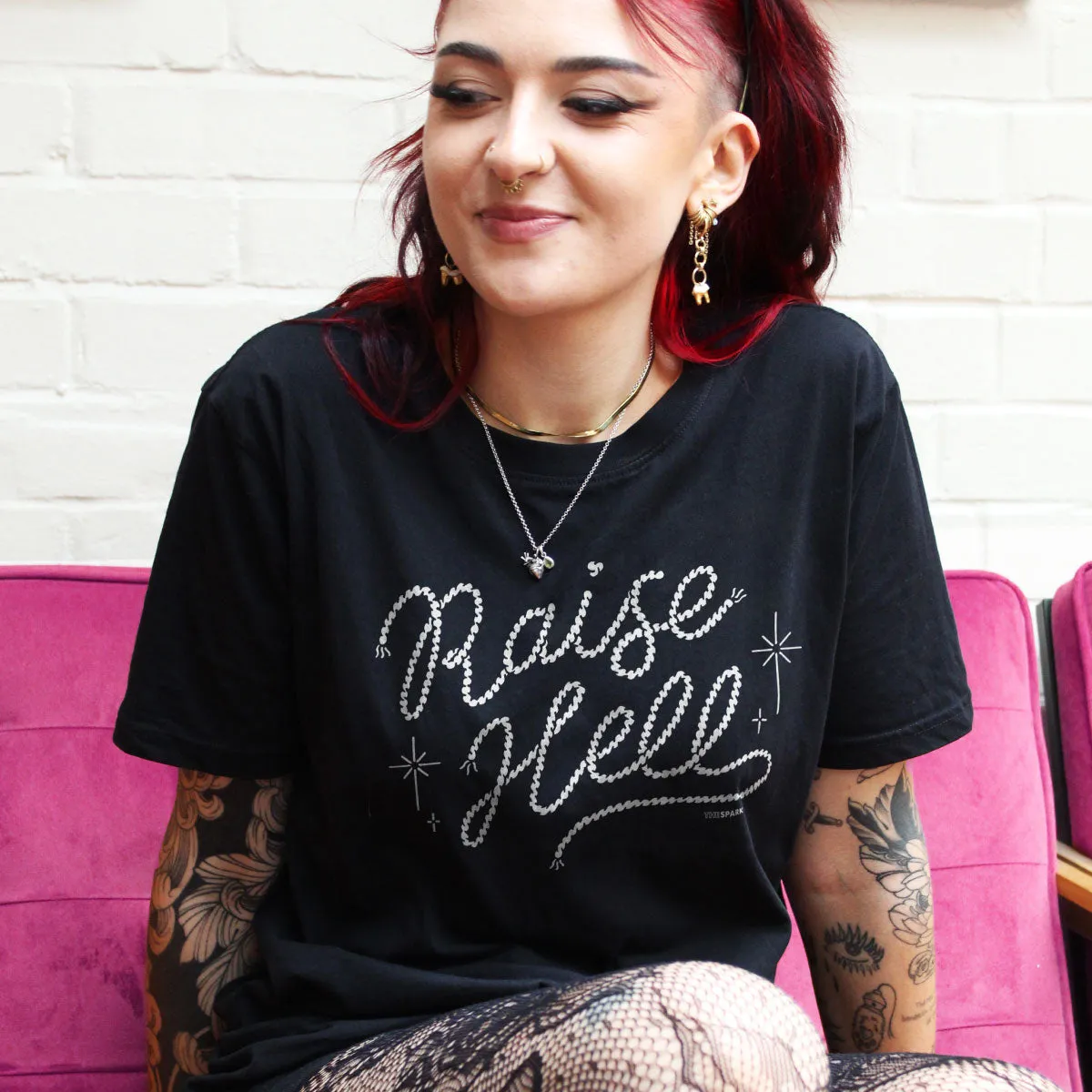 Raise Hell T-Shirt sold by The Spark Company product image thumbnail 2