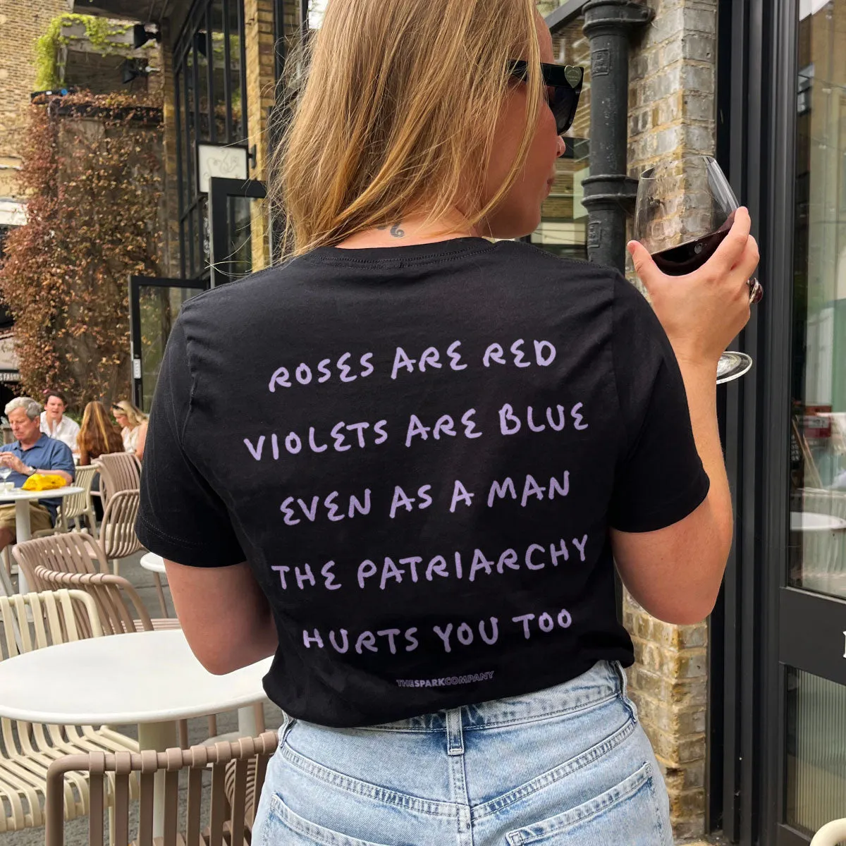 Roses Are Red T-Shirt sold by The Spark Company product image thumbnail 2