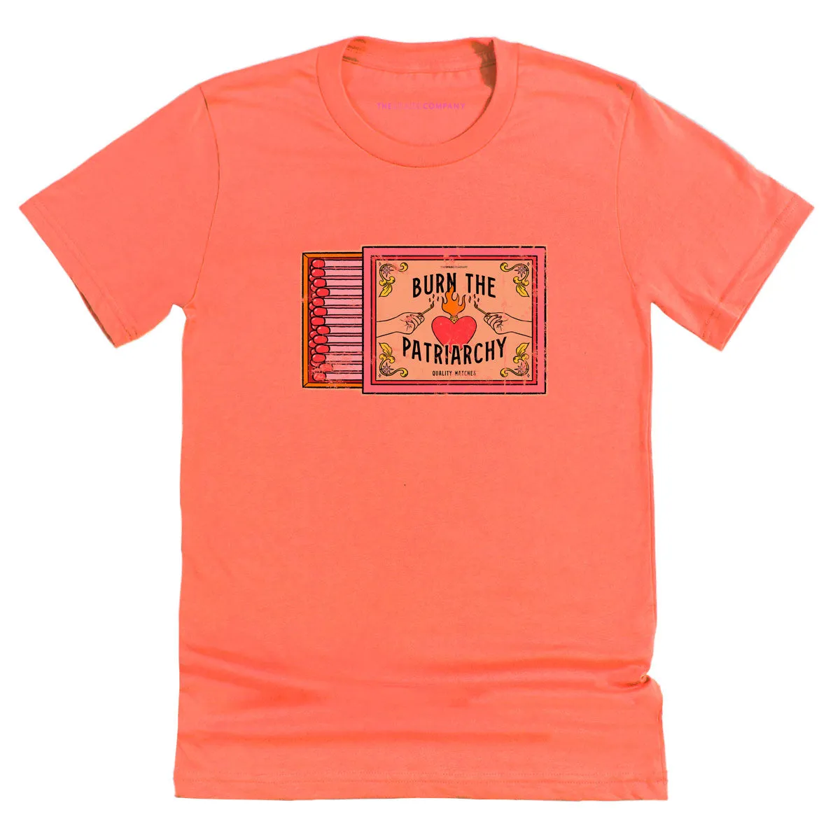 Burn The Patriarchy T-Shirt sold by The Spark Company product image thumbnail 3
