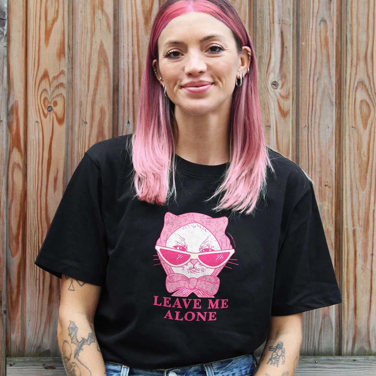 Leave Me Alone T-Shirt sold by The Spark Company product image thumbnail 2