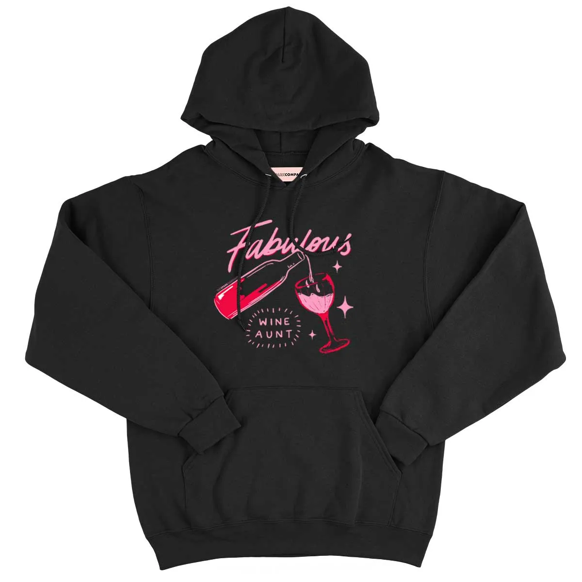 Family Goals: Fabulous Wine Aunt Hoodie sold by The Spark Company