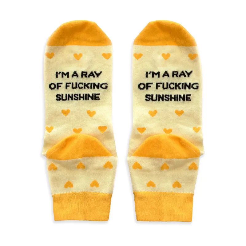 I'm A Ray Of F*cking Sunshine Socks sold by The Spark Company