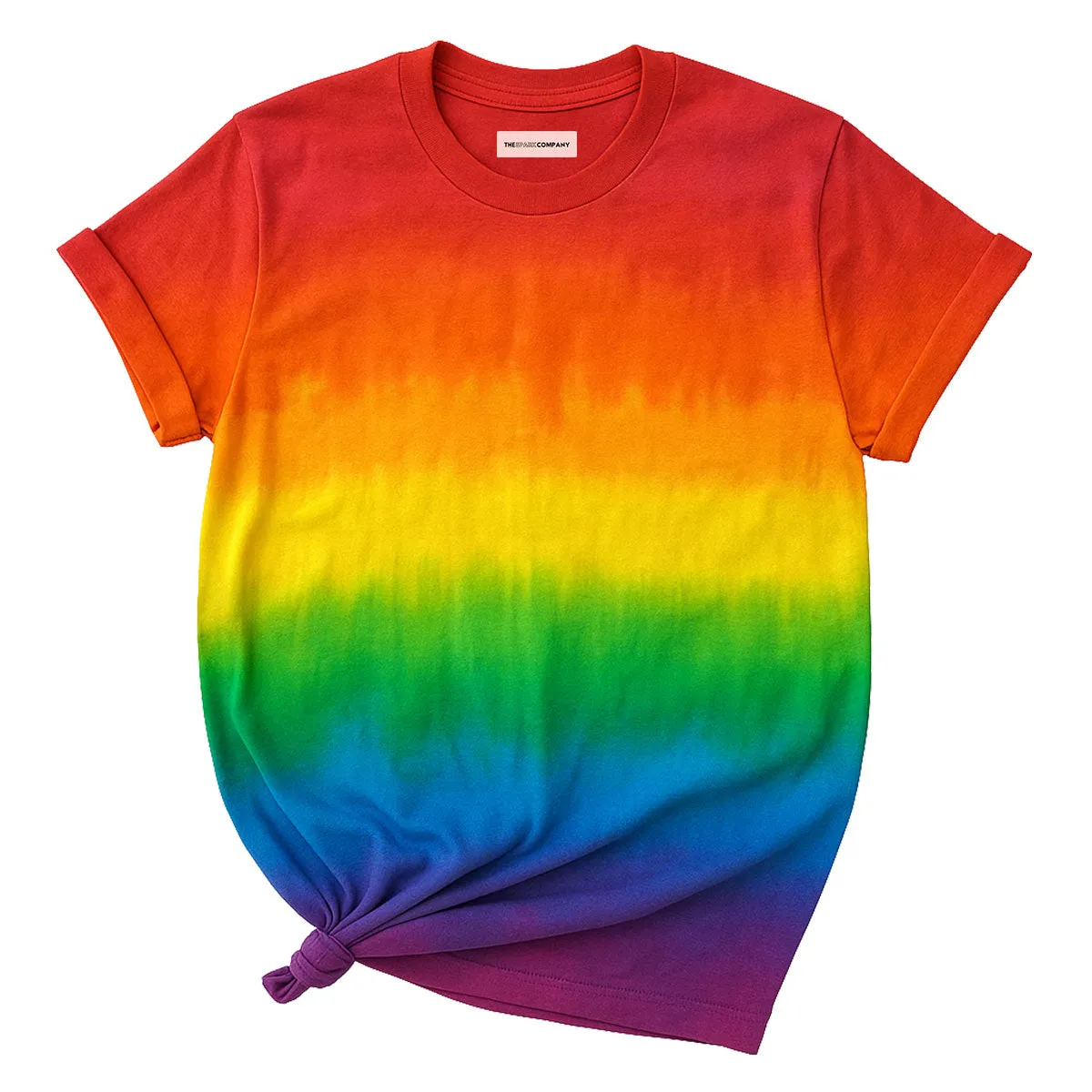Pride Rainbow Inspired Tie Dye T-Shirt sold by The Spark Company