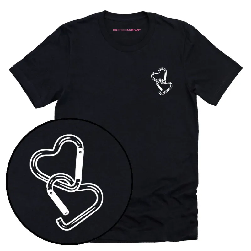 Carabiner Hearts T-Shirt sold by The Spark Company
