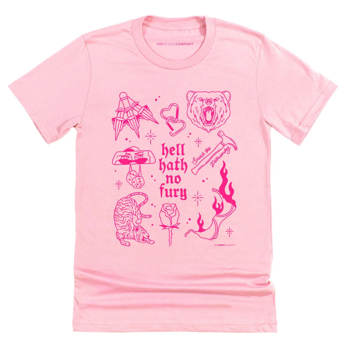 Femme Fatale Flash T-Shirt sold by The Spark Company product image thumbnail 3