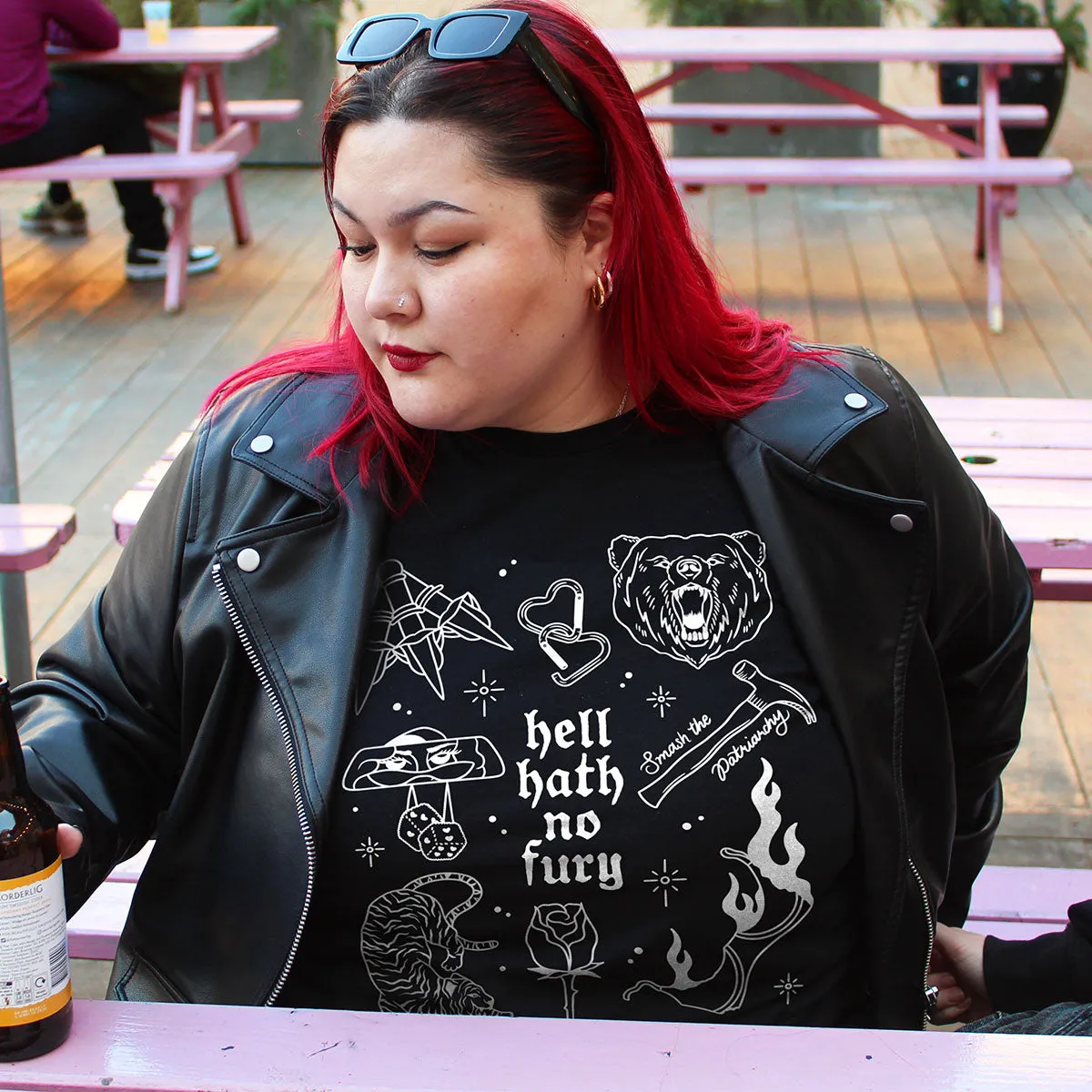 Femme Fatale Flash T-Shirt sold by The Spark Company product image thumbnail 2